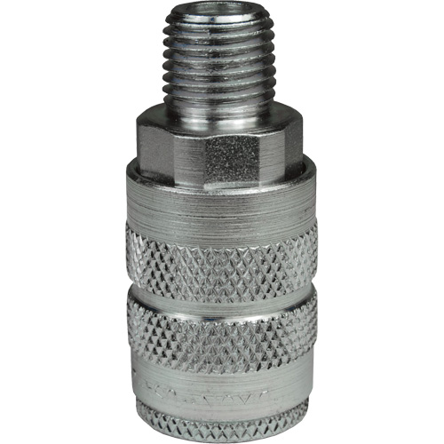 Coupleur de filetage pneumatique m&acirc;le de s&eacute;rie J pour industrie automobile Les Distributions ICE