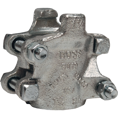 Boss Clamp 4 Bolt Type with 2 Gripping Fingers Les Distributions ICE