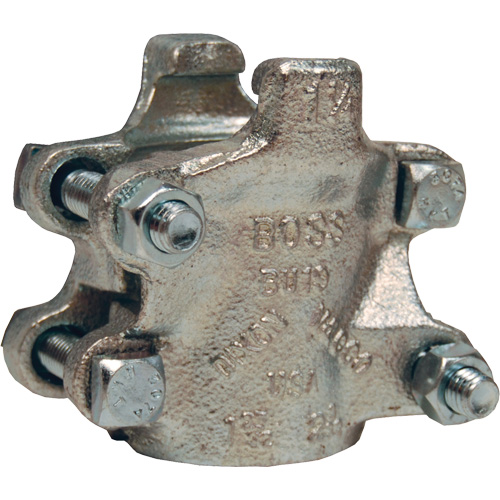 Boss Clamp 4 Bolt Type with 2 Gripping Fingers Les Distributions ICE