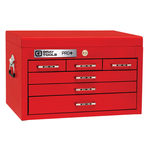 Coffre sup&eacute;rieur de s&eacute;rie PRO+, 26" la, 6 tiroirs, Rouge Les Distributions ICE