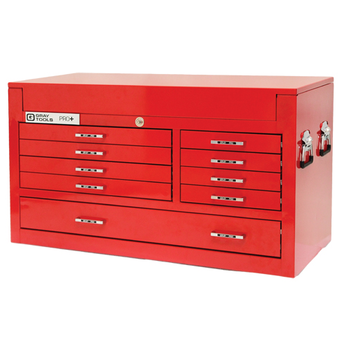 Coffre sup&eacute;rieur de s&eacute;rie PRO+, 42" la, 9 tiroirs, Rouge Les Distributions ICE