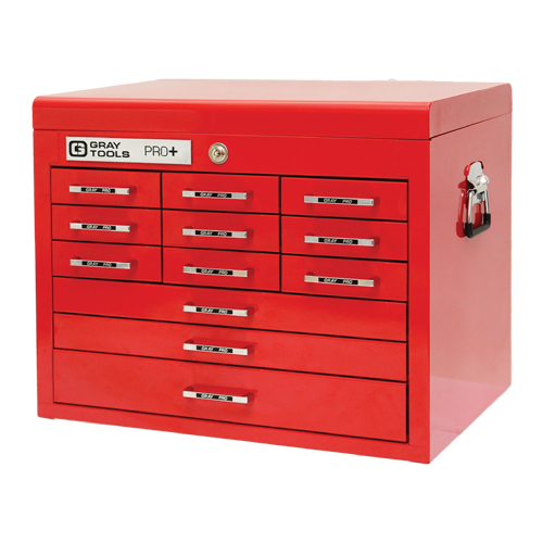 Coffre sup&eacute;rieur de s&eacute;rie PRO+, 26" la, 12 tiroirs, Rouge Les Distributions ICE
