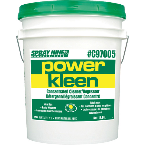 Produit nettoyant pour nettoyeur de pi&egrave;ces Power Kleen, 20 L, Seau Les Distributions ICE