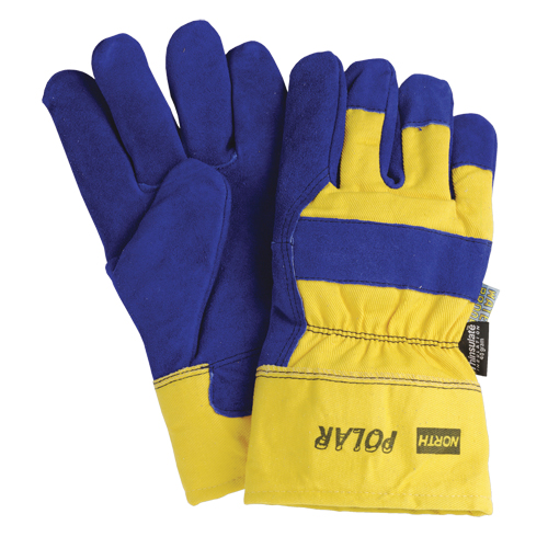 Insulated Gloves, One Size, Split Leather Palm, Thinsulate Inner Lining Les Distributions ICE