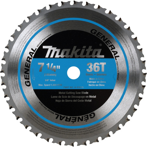 CERMET Tipped Saw Blade, 7-1/4", 36 Teeth, Metal Use Les Distributions ICE