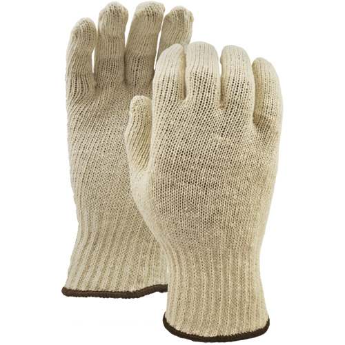 White Knight Gloves, Poly/Cotton, Large Les Distributions ICE