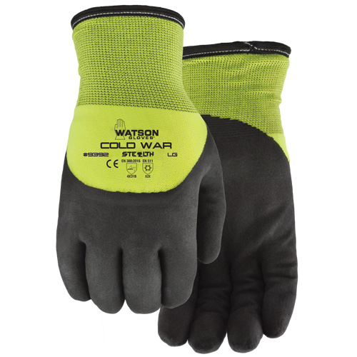 Gants thermiques Stealth Cold War, Grand, R&ecirc;vetement Mousse de nitrile Les Distributions ICE