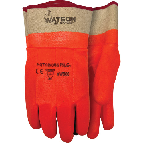 Notorious P.I.G. Gloves, One Size, Nitrile/PVC Coating, Jersey Shell Les Distributions ICE