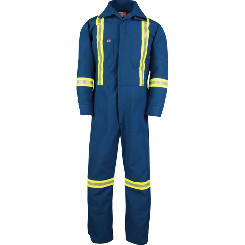 Combinaison de luxe Dupont Nomex IIIA, Taille 4T-Grand, Bleu royal, 6 cal/cm² Les Distributions ICE