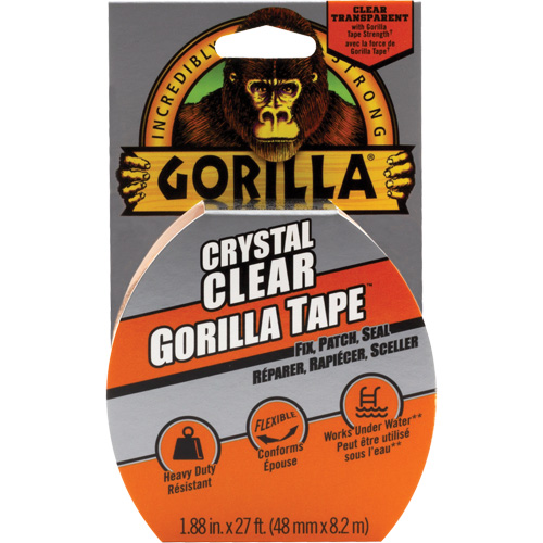 Crystal Clear Tape, 48 mm (1-7/8") x 8.3 m (27'), Clear Les Distributions ICE