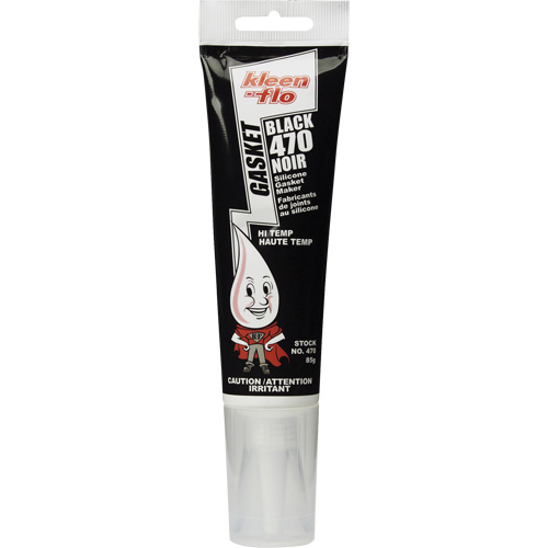 Compos&eacute; &agrave; joints de silicone 470, Tube, Noir Les Distributions ICE