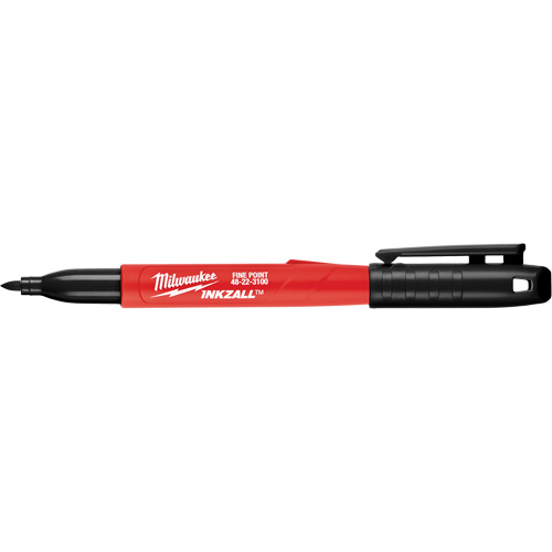 Inkzall Marker, Black, Fine Tip Les Distributions ICE