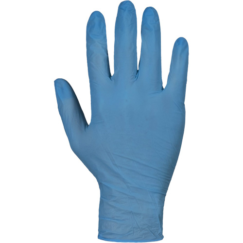 Gants jetables RDNPF KeepKleen, Grand, Nitrile, 4 mils, Sans poudre, Bleu, Classe 2 Les Distributions ICE