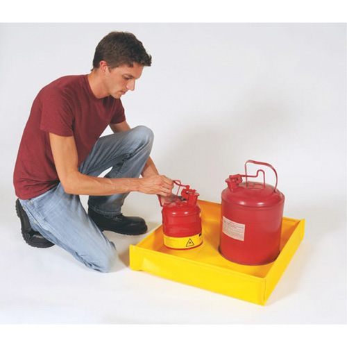 Flexible Ultra-Utility Tray&reg;, 12" L x 12" W x 4.8" H, 1.5 US Gal. Spill Capacity Les Distributions ICE