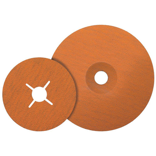 Disque de sablage Coolcut XX, Disque &agrave; sabler Coolcut XX, Oxyde d'aluminium/C&eacute;ramique, 24, 4-1/2" Dia x 7/8" Arbre Les Distributions ICE