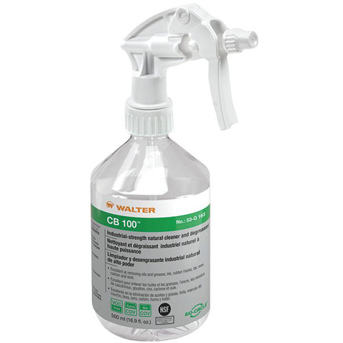 Pulv&eacute;risateur &agrave; main reremplissable vide pour CB 100, Ronde, 500 ml, Plastique Les Distributions ICE