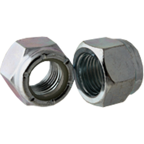 &eacute;crou Nylock, 5/16"-18 dia, Zinc Cr+3, Cors&eacute; Les Distributions ICE
