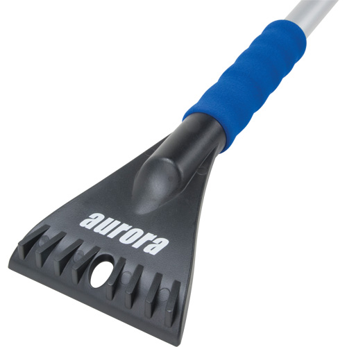 Snow Brush, Telescopic, Polypropylene Blade, 32-1/2" Long, Blue Les Distributions ICE