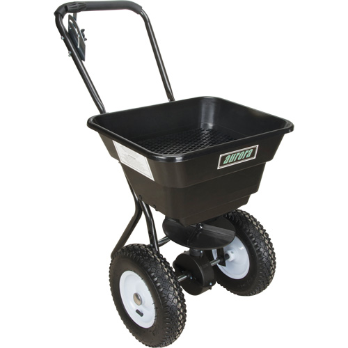 Broadcast Spreader, 11000 sq. ft., 50 lbs. capacity Les Distributions ICE