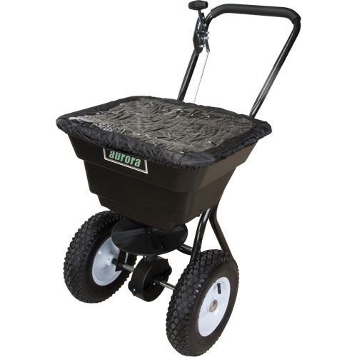 Broadcast Spreader, 11000 sq. ft., 50 lbs. capacity Les Distributions ICE