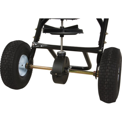 Broadcast Spreader with Stainless Steel Hardware, 15000 sq. ft., 70 lbs. capacity Les Distributions ICE