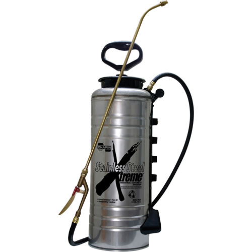 Pulv&eacute;risateur industriel Xtreme, 3,5 gal. (13,25 L), Acier inoxydable, Lance de 24" Les Distributions ICE