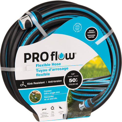 Flexible Hose, Plastic, 5/8" dia. x 100' Les Distributions ICE