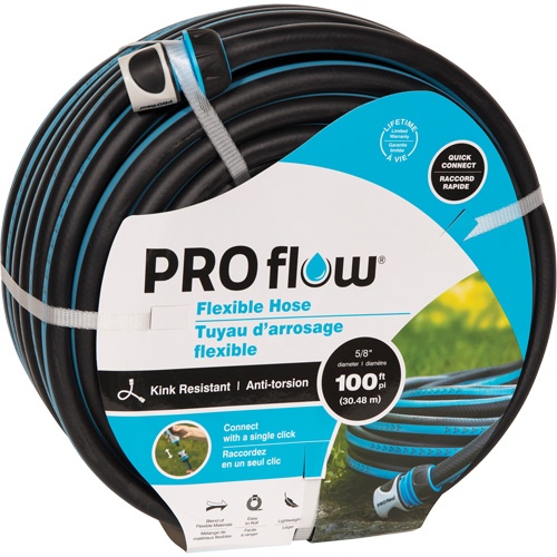 Boyau flexible, Plastique, 5/8" dia x 50' Les Distributions ICE