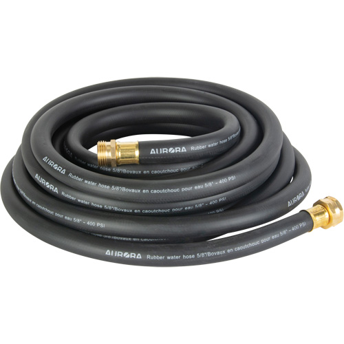Contractor Duty Rubber Hose, Rubber, 5/8" dia. x 25' Les Distributions ICE