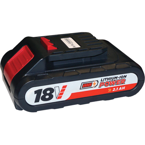 Batterie au lithium-ion de 18 V et 2,1 Ah Les Distributions ICE