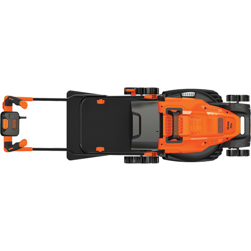 Lawn Mower with Comfort Grip Handle, Push Walk-Behind, Electric, 17" Cutting Width Les Distributions ICE