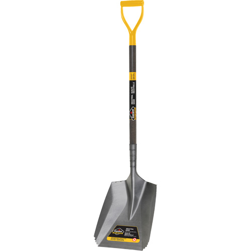 Pelle &agrave; neige dent&eacute;e, Lame Acier durci, Largueur 11-7/10", Manche Prise en D Les Distributions ICE
