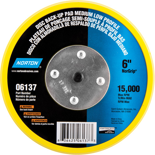 Back Up Pads For PSA & Hook And Loop Paper Discs Les Distributions ICE