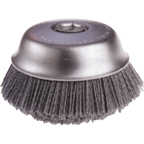 Brosses-boisseau ATB &agrave; coupe arrondie, abrasif nylon Les Distributions ICE