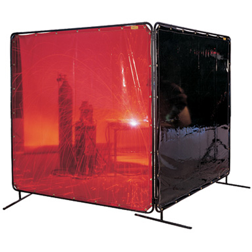 &eacute;cran et cadre pour soudage, Vert olive, 6' x 6' Les Distributions ICE
