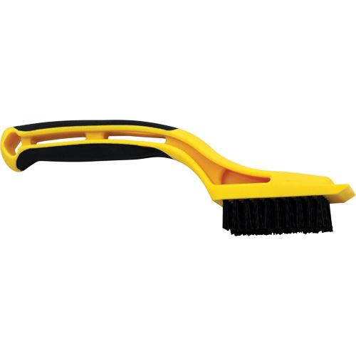 Mini Scratch Brush, Nylon, 7-1/4" Long Les Distributions ICE