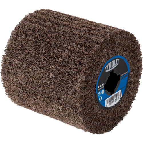Pro-Line Surface Conditioning Drum, 4" Dia. x 4" W, 3/4" Arbor, Coarse Grit, Aluminum Oxide Les Distributions ICE