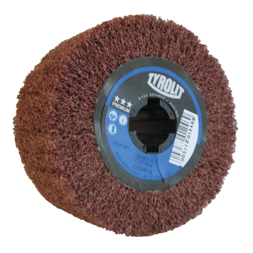 Pro-Line Surface Conditioning Drum, 4" Dia. x 2" W, 3/4" Arbor, Coarse Grit, Aluminum Oxide Les Distributions ICE