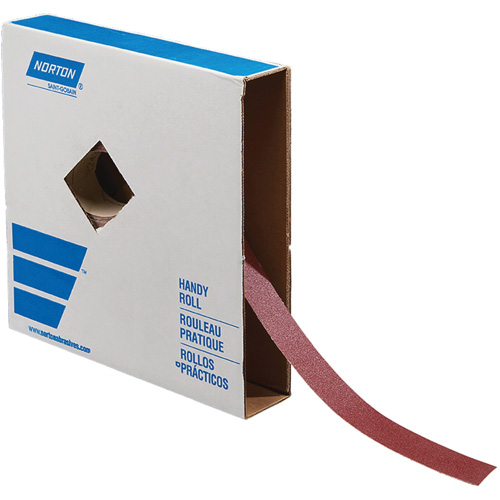 Rouleau de toile abrasive pour m&eacute;tal, Oxyde d'aluminium, 1-1/2" la x 150' lo, Grain 120 Les Distributions ICE