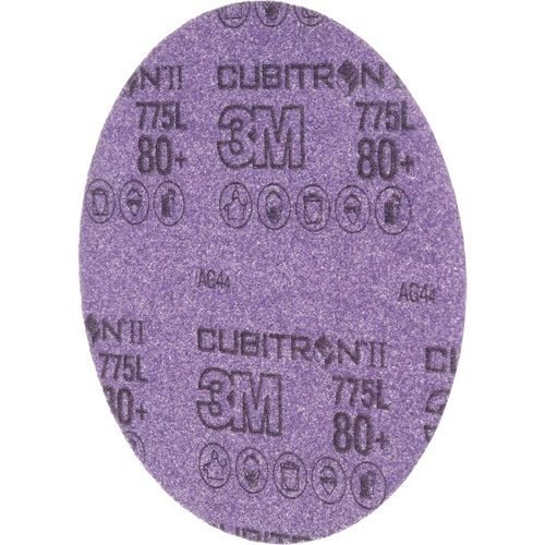 Rouleau de disques abrasifs Cubitron II Stikit, 6" dia., Grain 80+, C&eacute;ramique Les Distributions ICE