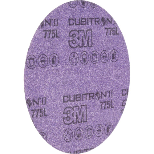 Disque en pellicule s&eacute;rie 775L Cubitron II Hookit, dia 6", Grain 240+, C&eacute;ramique, 3 mils Les Distributions ICE