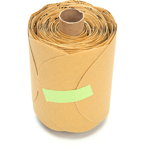 Stikit Gold Paper 216U Disc Roll, Aluminum Oxide, 5" W x 52' L, P120 Grit Les Distributions ICE
