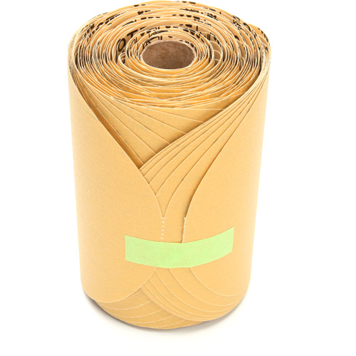 Stikit Gold Paper 216U Disc Roll, Aluminum Oxide, 6" W x 87' L, P220 Grit Les Distributions ICE