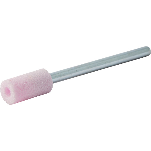Vitrified Bond Mounted Point, B135, Aluminum Oxide, 1/4" Dia., 1/2" L, 80 Grit Les Distributions ICE