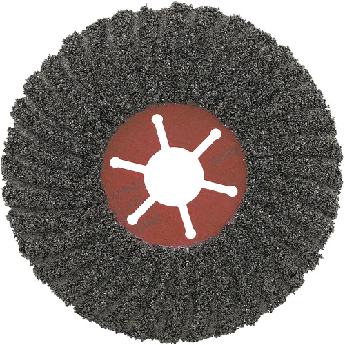 Powerflex Semi-Flexible Disc, 5" Dia., C24 Grit, Silicon Carbide Les Distributions ICE