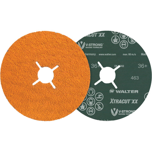 Disque XTRACUT XX, C&eacute;ramique, 36+, 7" Dia x 7/8" Arbre Les Distributions ICE