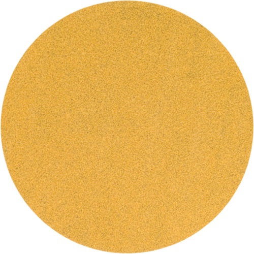 Disque de ponçage jaune &agrave; boucles & crochets, 5" dia., Grain P220, Oxyde d'aluminium Les Distributions ICE