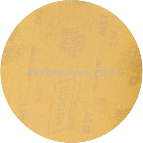 No-Fil Adalox Gold Reserve Hook & Loop Sanding Disc, 5" Dia., P320 Grit, Aluminum Oxide Les Distributions ICE