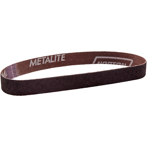 Metalite&reg; Cloth File Sanding Belt, 3/4" W x 20-1/2" L, Aluminum Oxide, 40 Grit Les Distributions ICE