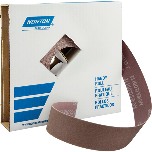 Metalite&reg; K225 Shop Rolls, Aluminum Oxide, 1-1/2" W x 150' L, 40 Grit Les Distributions ICE